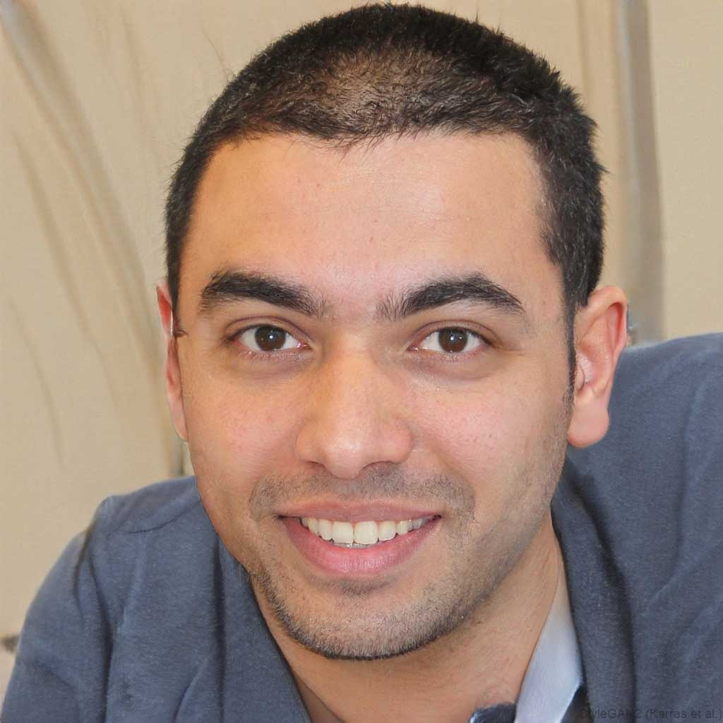 Portrait de Karim B. client à Versailles